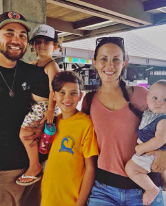 Dawn Wallace Kulberg and family