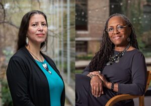 Elizabeth James-Perry and Ekua Holmes